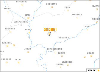map of Guobei