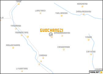 map of Guochangzi
