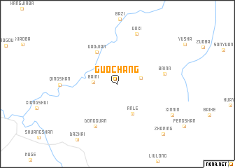 map of Guochang