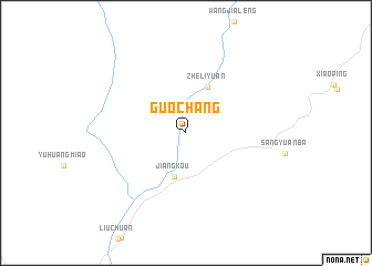 map of Guochang