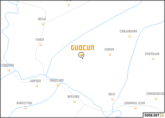 map of Guocun