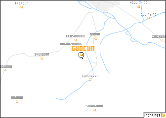 map of Guocun