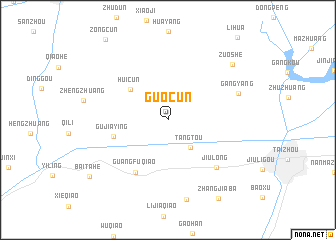 map of Guocun