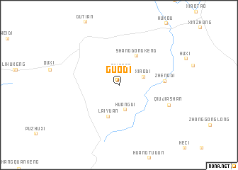 map of Guodi