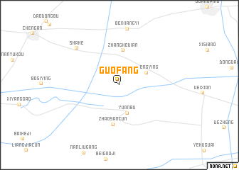 map of Guofang