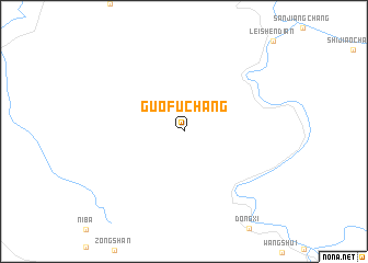 map of Guofuchang
