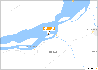 map of Guofu