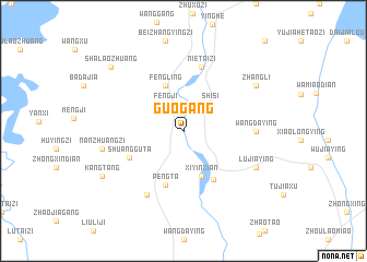map of Guogang