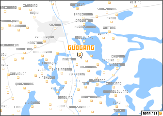 map of Guogang