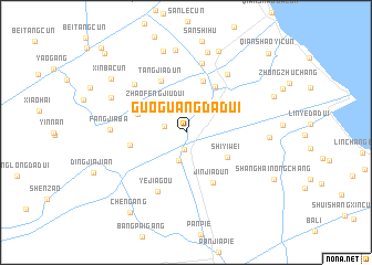 map of Guoguangdadui