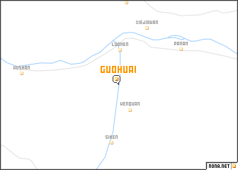 map of Guohuai