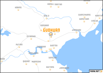 map of Guohuan