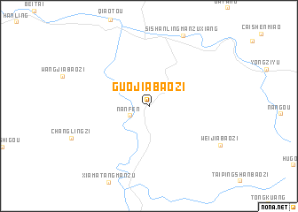 map of Guojiabaozi