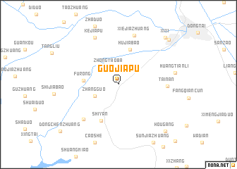 map of Guojiapu