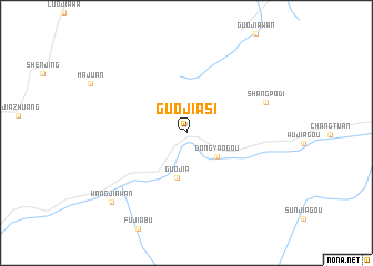 map of Guojiasi