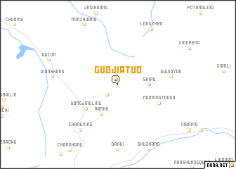 map of Guojiatuo