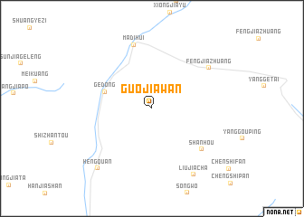 map of Guojiawan