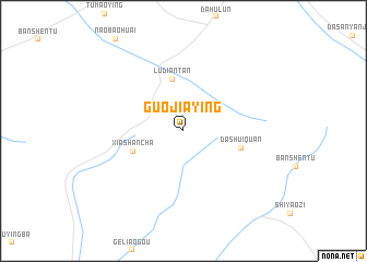 map of Guojiaying