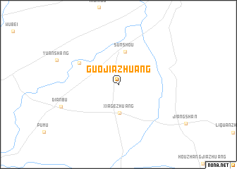 map of Guojiazhuang