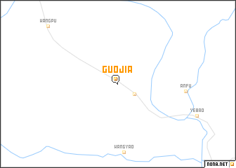 map of Guojia