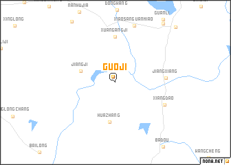 map of Guoji