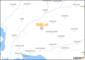 map of Guoliji