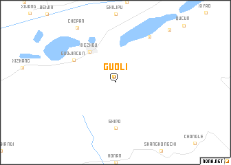 map of Guoli