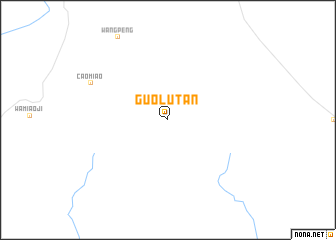 map of Guolutan