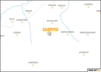 map of Guoping