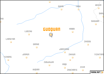 map of Guoquan