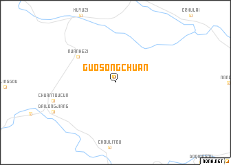 map of Guosongchuan