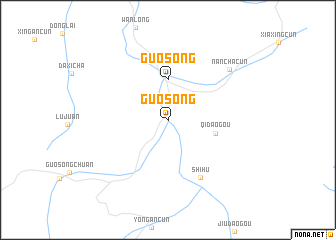 map of Guosong