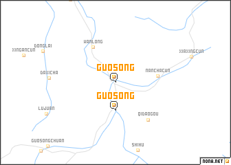 map of Guosong