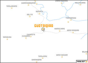 map of Guotaiqiao