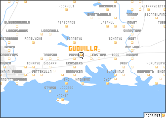 map of Guö Villa