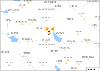 map of Guowei