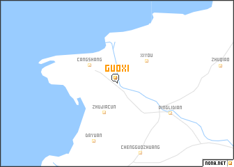 map of Guoxi