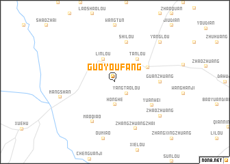 map of Guoyoufang