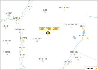 map of Guozhuang