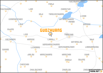 map of Guozhuang