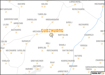 map of Guozhuang