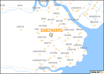 map of Guozhuang