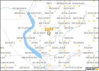 map of Gupf