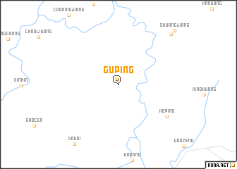 map of Guping