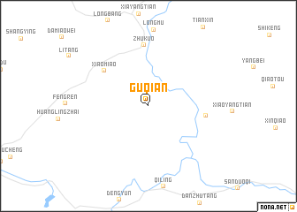 map of Guqian