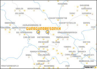 map of Gūrāb-e Sorkh