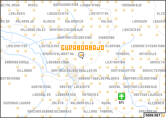 map of Gurabo Abajo