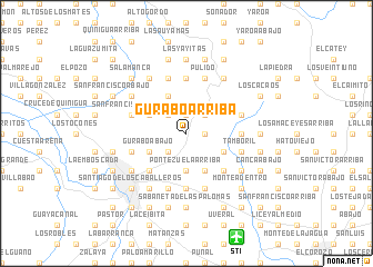 map of Gurabo Arriba