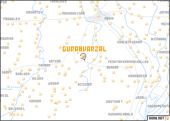 map of Gūrāb Varzal