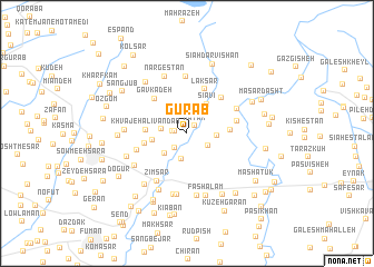 map of Gūrāb
